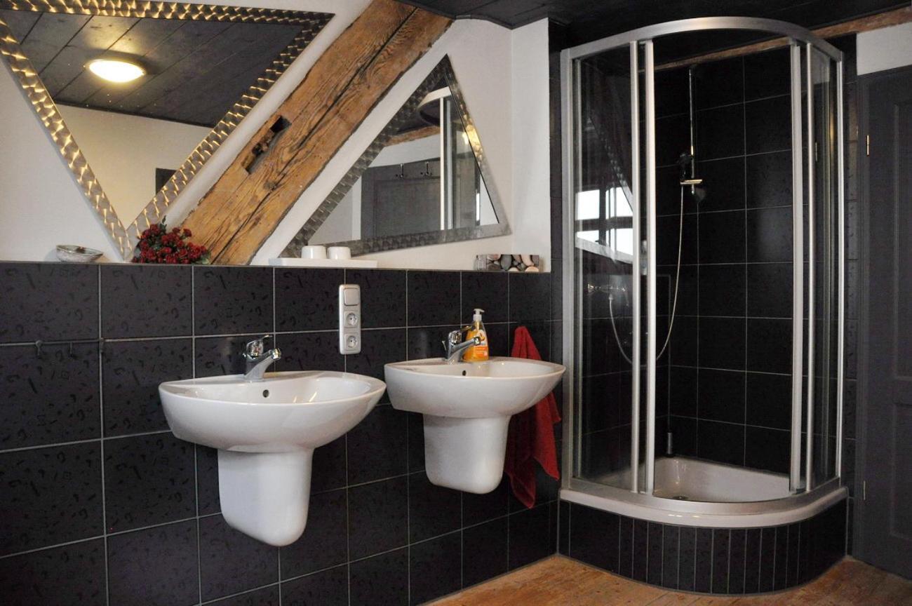 Ferienwohnung Am Wasserschloss Schnabelwaid エクステリア 写真